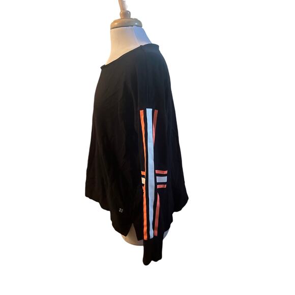 Women S Sweaty Betty London Simhasana Sweatshirt Pullover Cotton Oversized Yoga - Picture 3 of 6